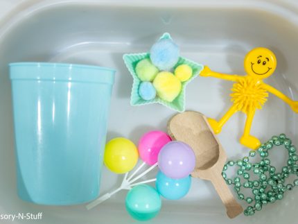 Pastel Birthday Sensory Bin - Image 8