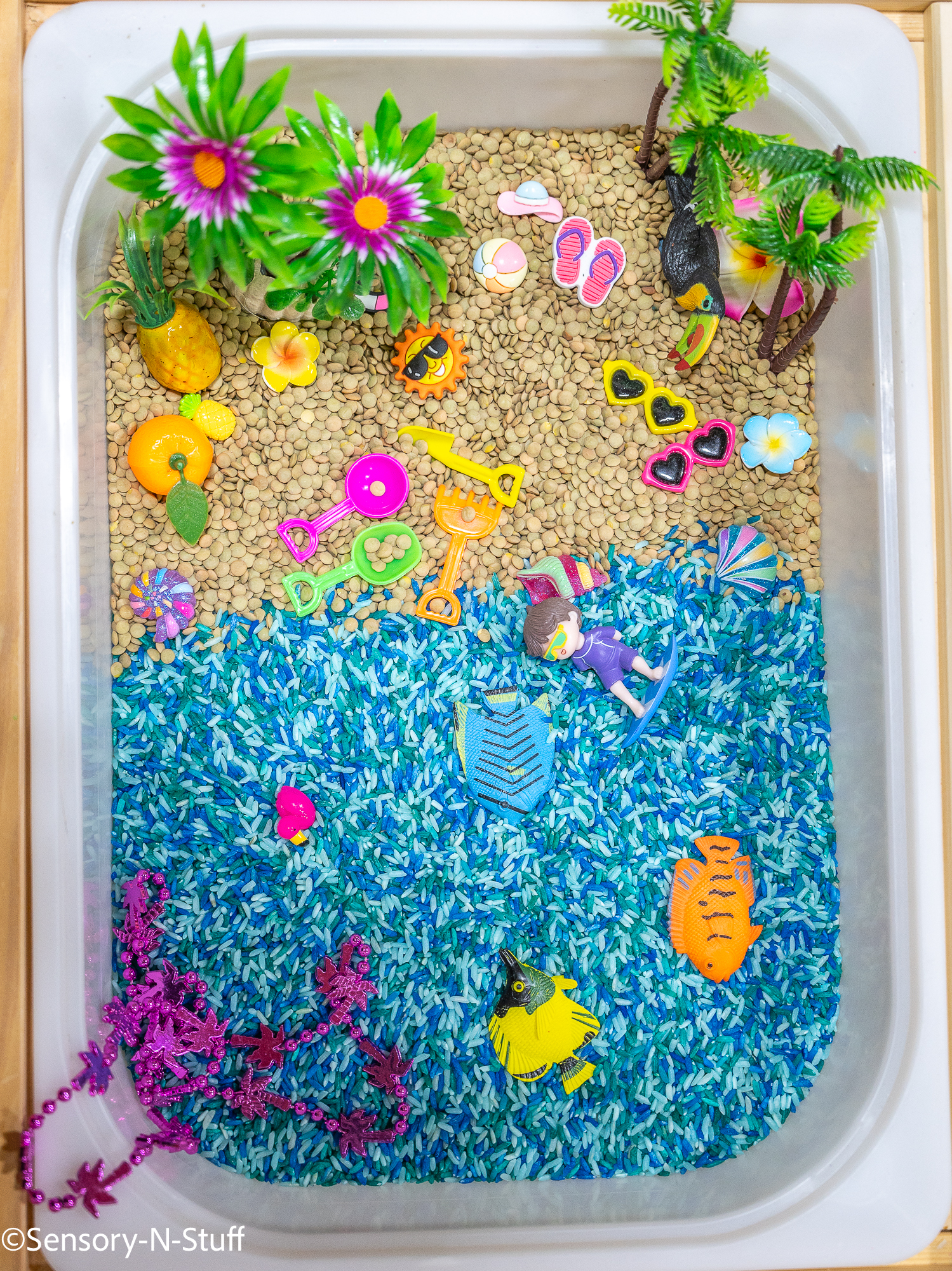 Summer Sensory Bin-6 Summer Sensory Bin - Image 1