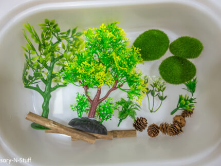 Woodland Animal Sensory Bin - Image 11