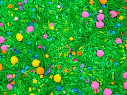 Confetti Garden Mix Sensory Rice - Image 4