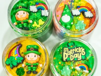 St. Patrick's Day Play Dough - Image 6