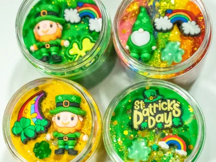 St. Patrick's Day Play Dough - Image 7