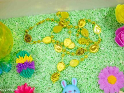 Easter Sensory Bin w/ Tongs - Image 9
