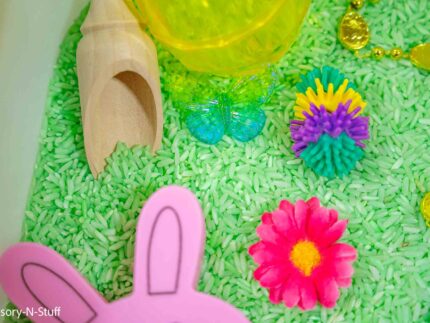 Easter Sensory Bin w/ Tongs - Image 10