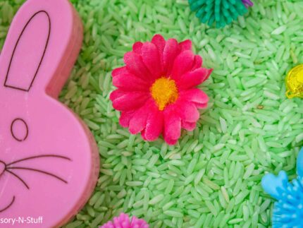 Easter Sensory Bin w/ Tongs - Image 3