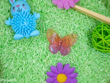 Easter Sensory Bin w/ Tongs - Image 5