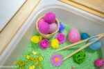 Easter Sensory Bin w/ Tongs - Image 8