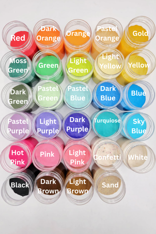 Choose Your Color Playdough Jars