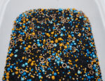 Galaxy Glow Sensory Filler Mix with black rice blue gold pearls chickpeas and O's